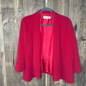 Jones Studio Red Blazer
